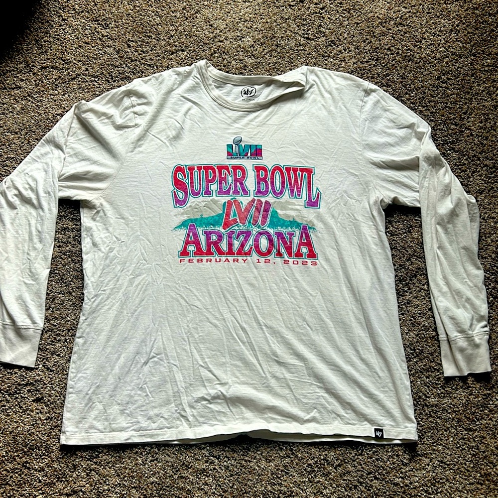 Super Bowl LVII T-Shirt! Hosted in Phoenix Arizona! Like New!